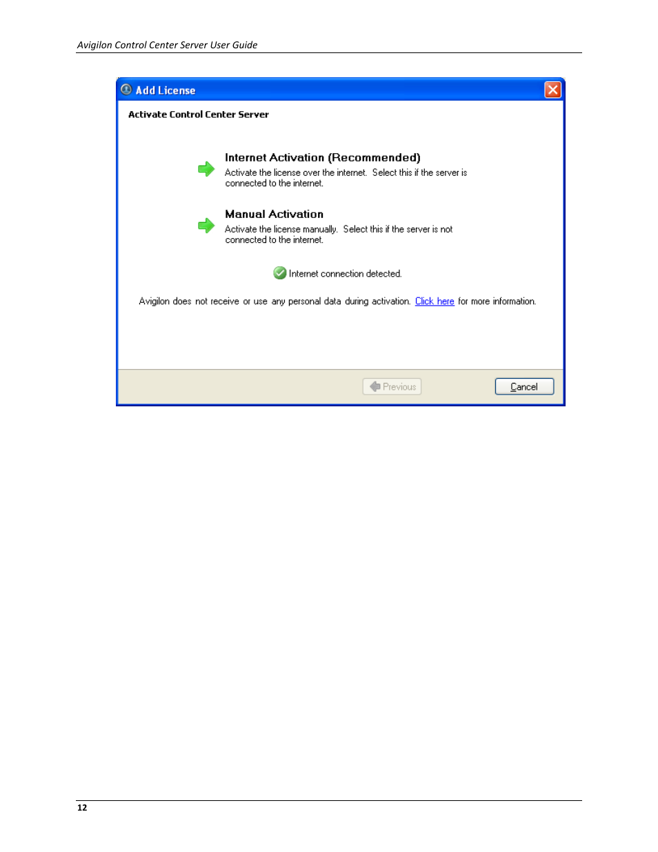 Avigilon ACC Server Version 4.12 User Manual | Page 16 / 50