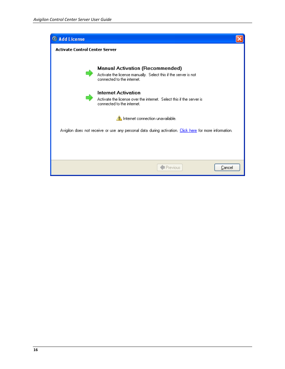 Avigilon ACC Server Version 4.12 User Manual | Page 20 / 50