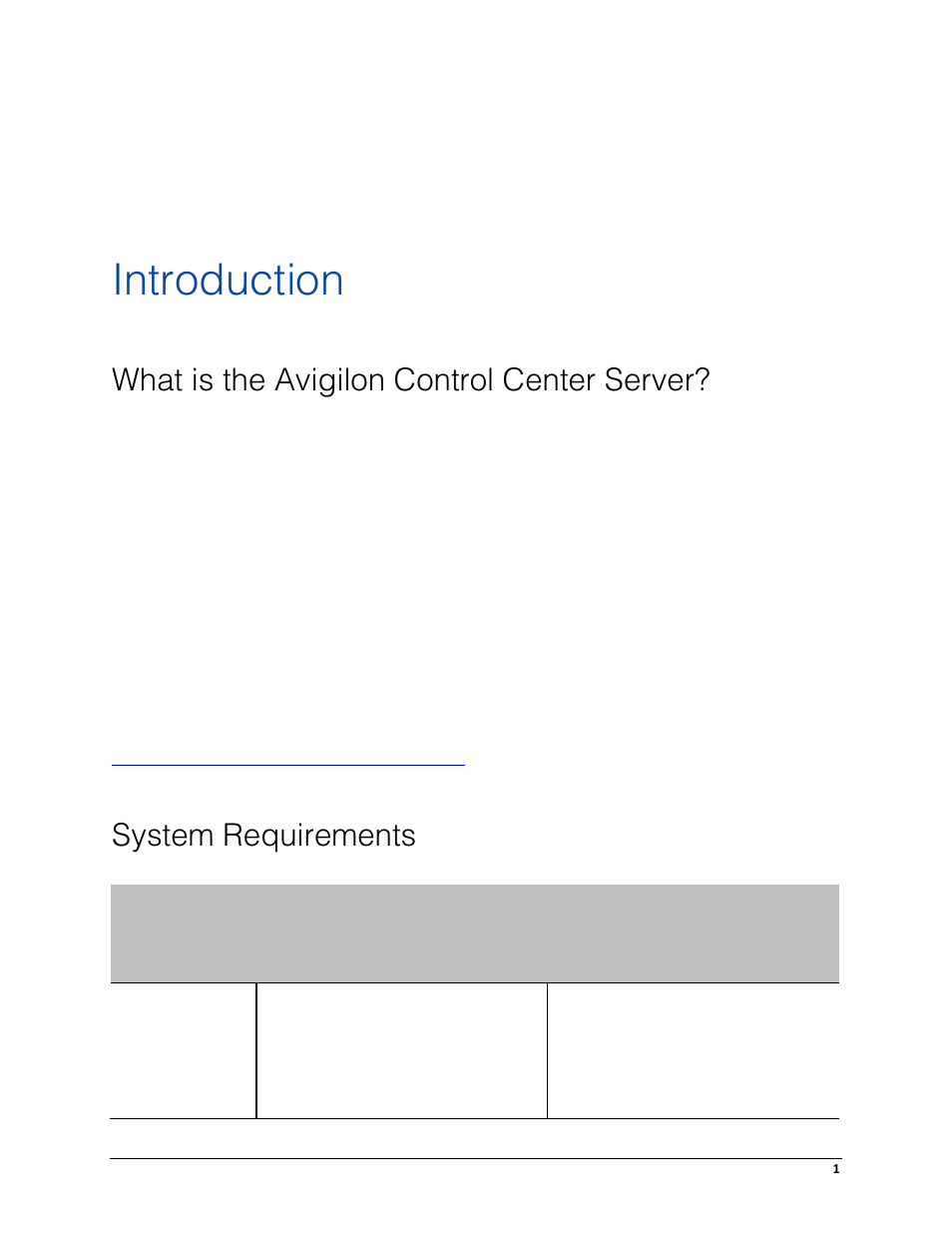 Introduction, What is the avigilon control center server, System requirements | Avigilon ACC Server Version 4.12 User Manual | Page 5 / 50