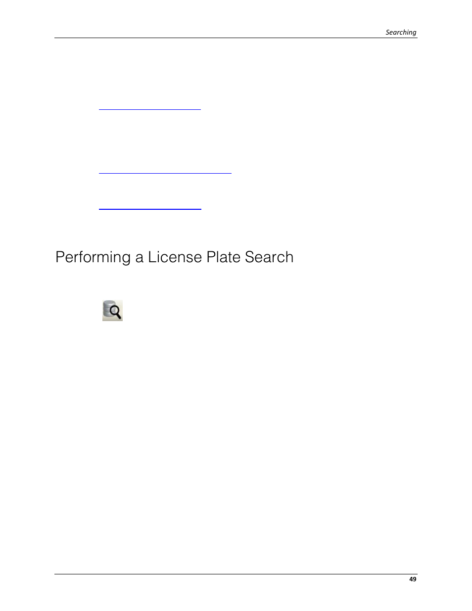 Performing a license plate search | Avigilon ACC Enterprise Web Client Version 4.12 User Manual | Page 55 / 70