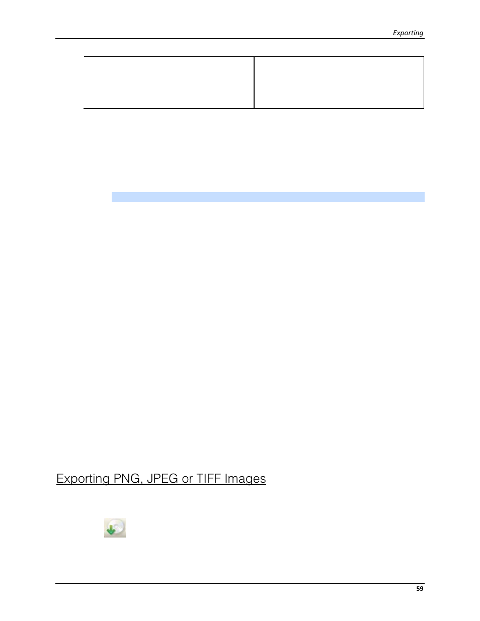 Exporting png, jpeg or tiff images | Avigilon ACC Enterprise Web Client Version 4.12 User Manual | Page 65 / 70