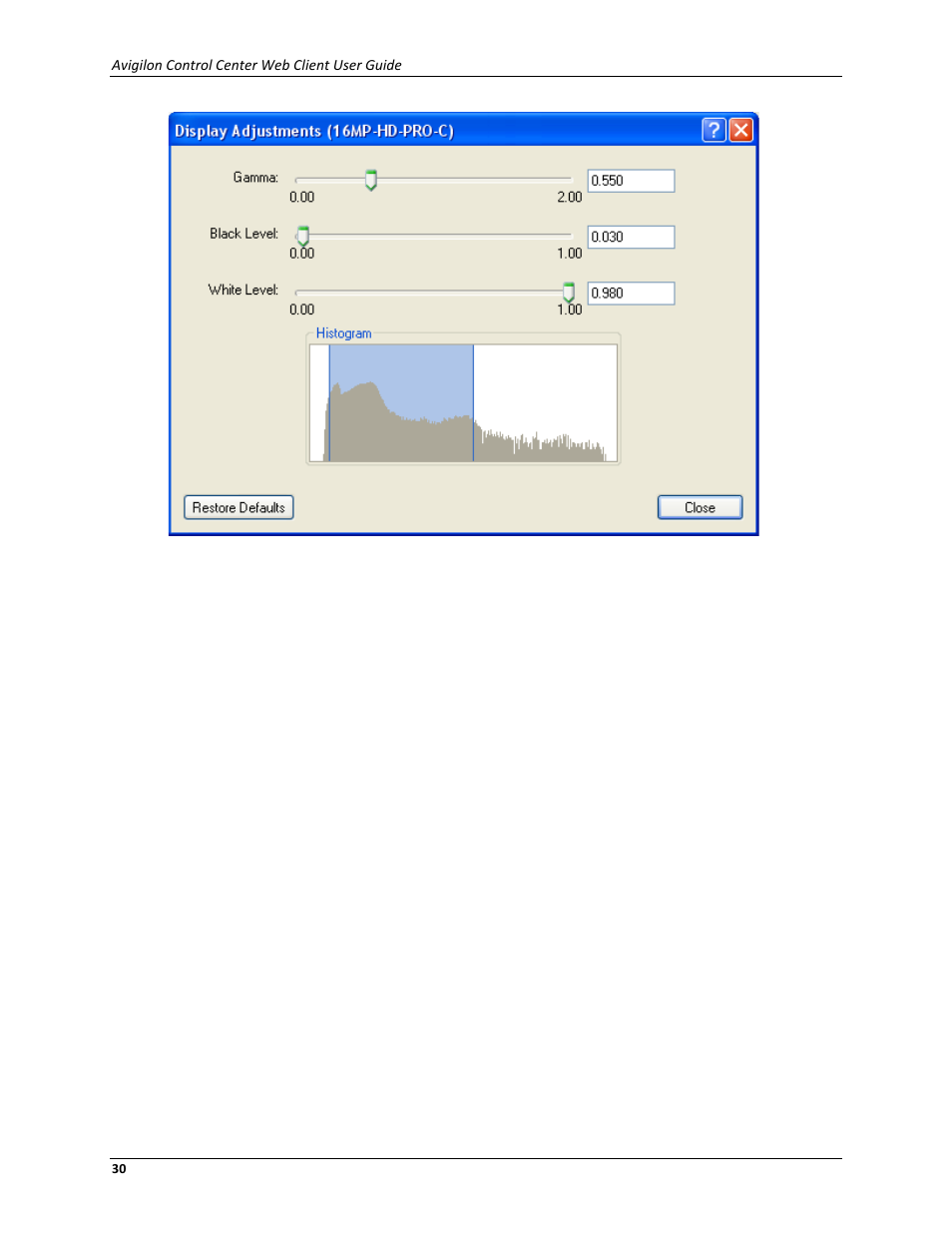 Avigilon ACC Standard Web Client Version 4.12 User Manual | Page 34 / 57