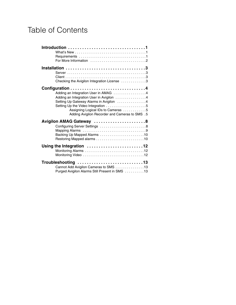 Avigilon AMAG Symmetry Integration User Manual | Page 3 / 16