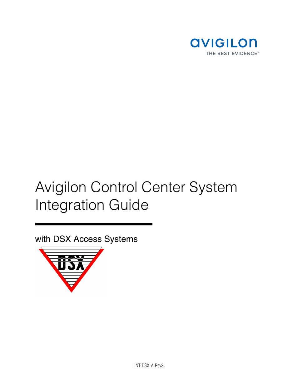 Avigilon DSX Access Systems Integration User Manual | 10 pages