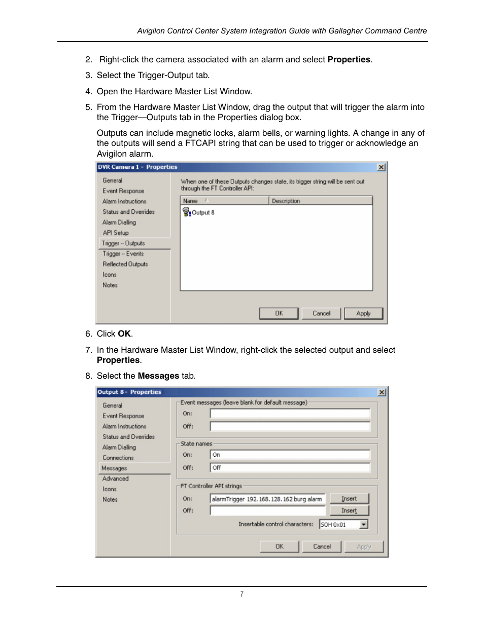 Avigilon Gallagher Command Center Integration User Manual | Page 10 / 19