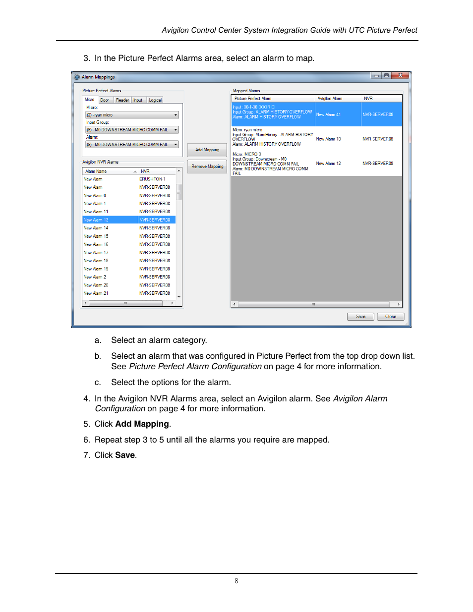 Avigilon Picture Perfect 4 Integration User Manual | Page 11 / 13