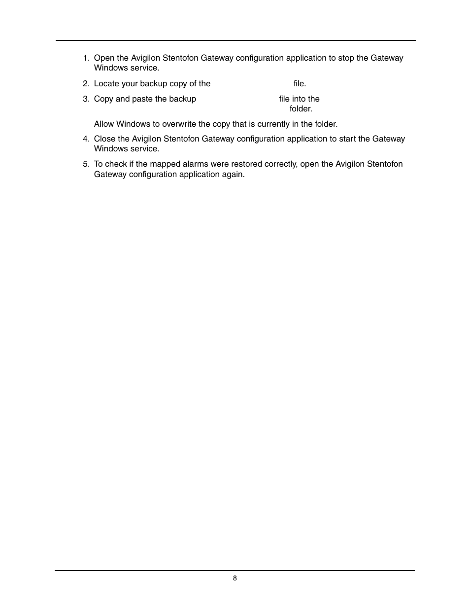 Avigilon Stentofon AlphaCom XE Integration User Manual | Page 11 / 12