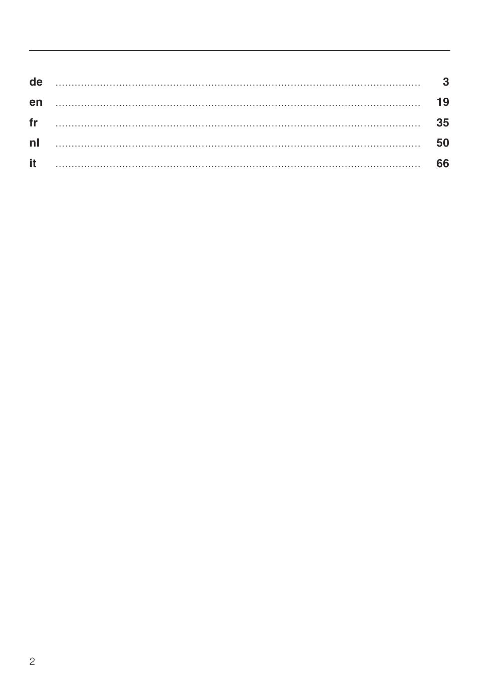 Miele HS12 User Manual | Page 2 / 88