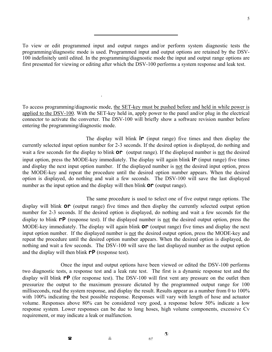 AW Gear Meters DSV-100 User Manual | Page 6 / 7