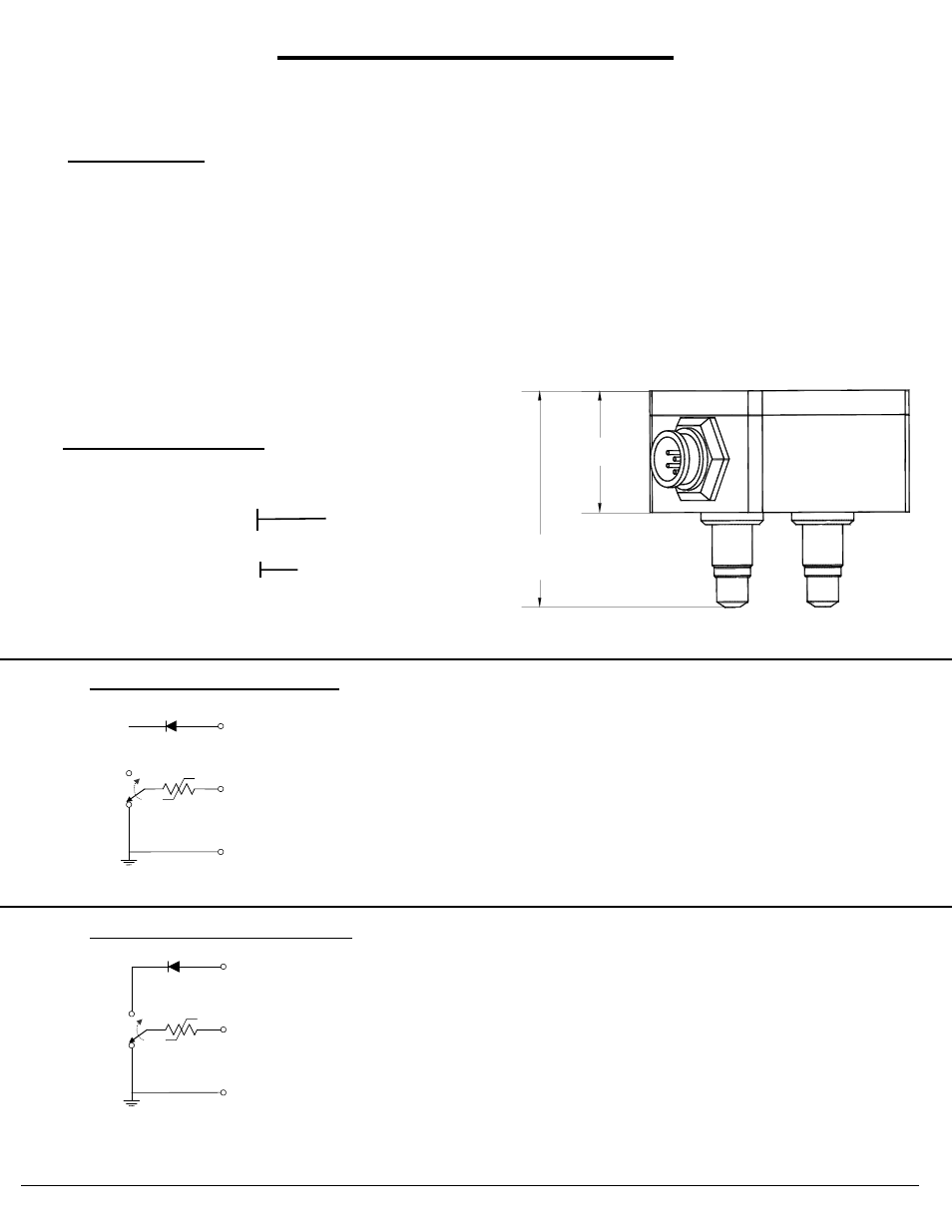 Dh dual hall effect pickup, Installation and technical data guide, Rev 06/10 | Technical data | AW Gear Meters DH-Dual User Manual | Page 2 / 2