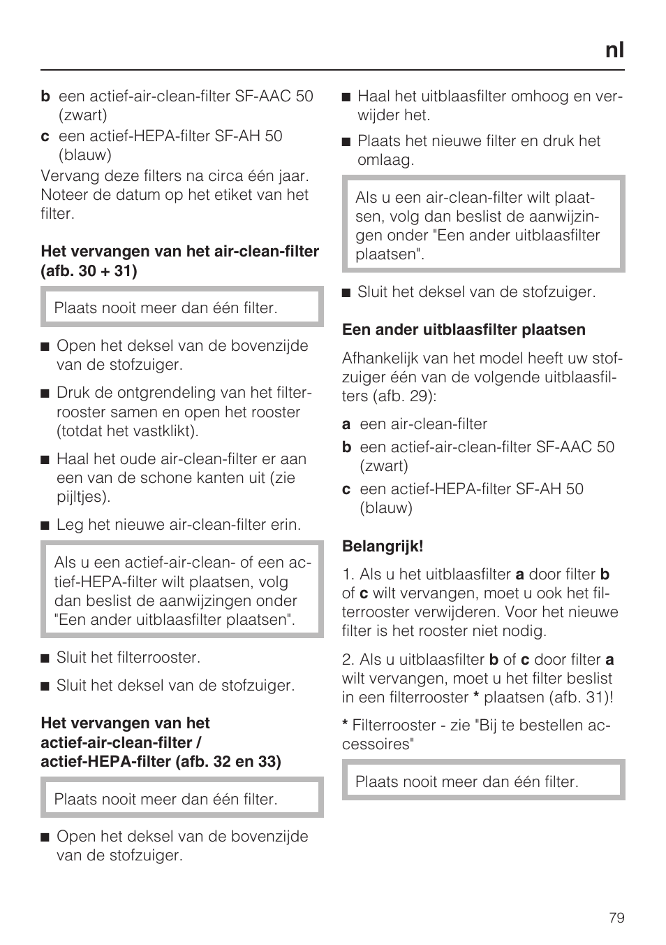 Miele HS14 User Manual | Page 79 / 112