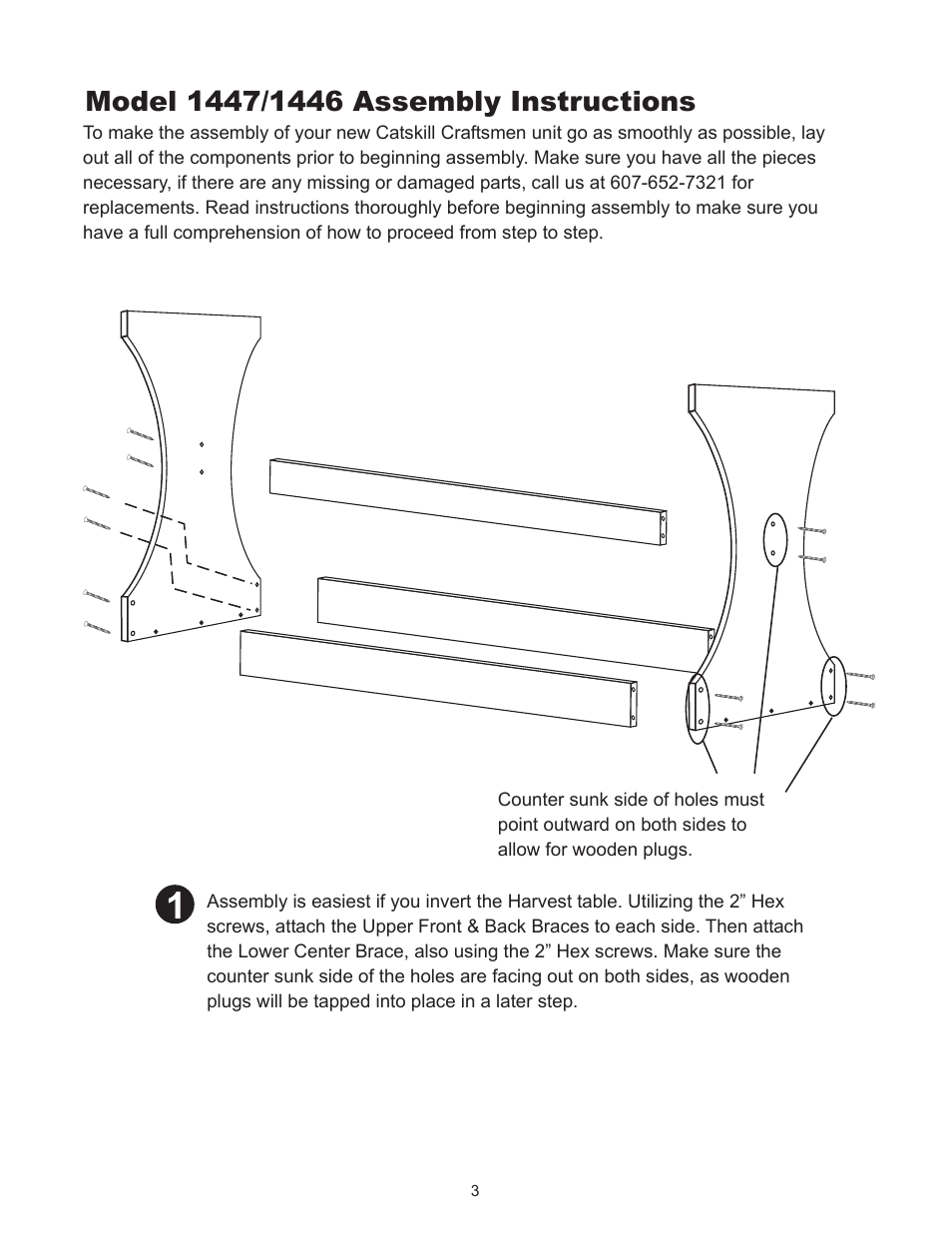 Catskill Craftsmen 1446 User Manual | Page 3 / 5