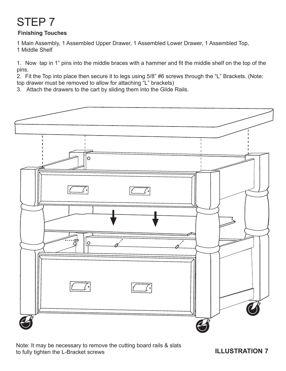 Step 7 | Catskill Craftsmen 1429 User Manual | Page 12 / 14