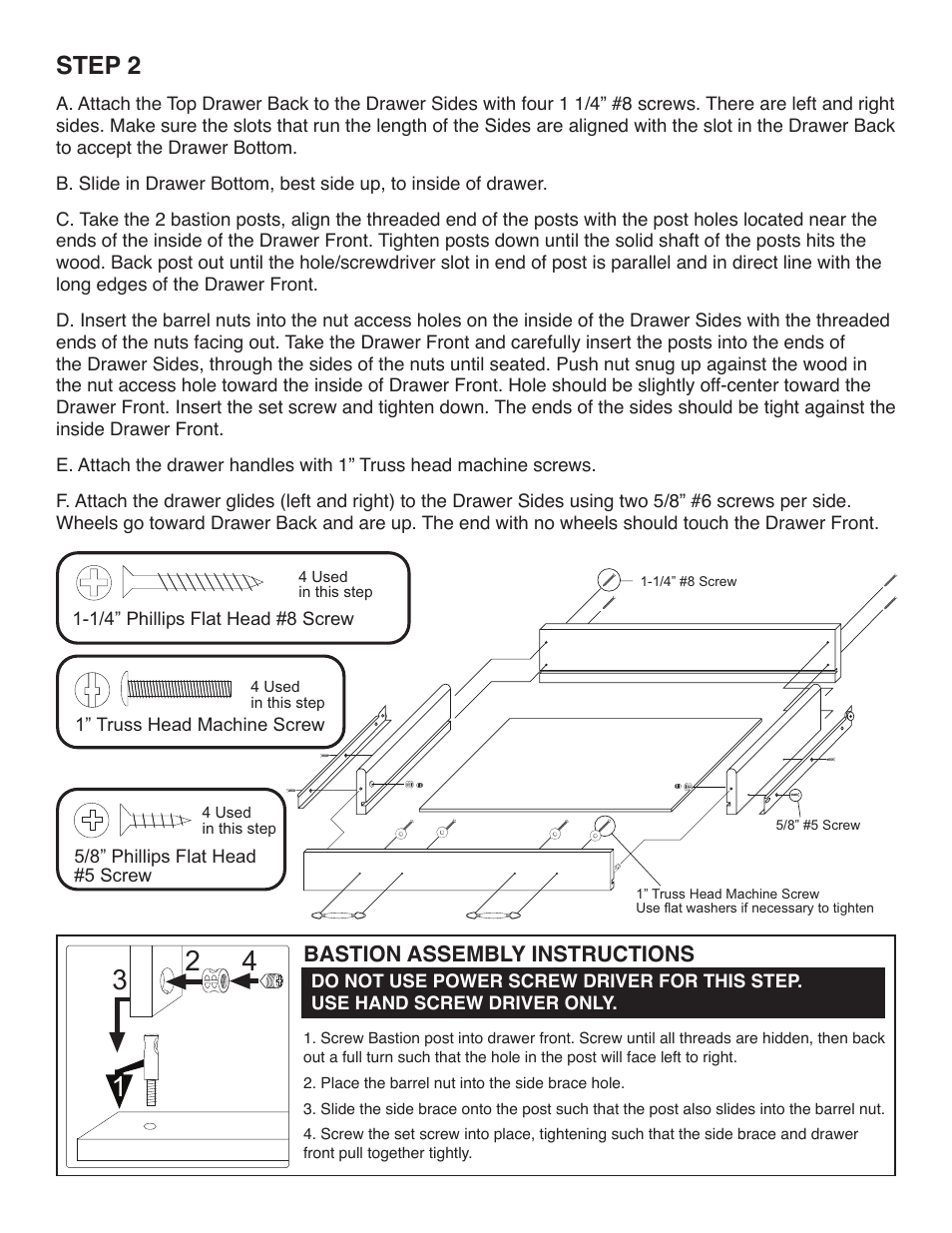 Step 2 | Catskill Craftsmen 1521 User Manual | Page 7 / 16