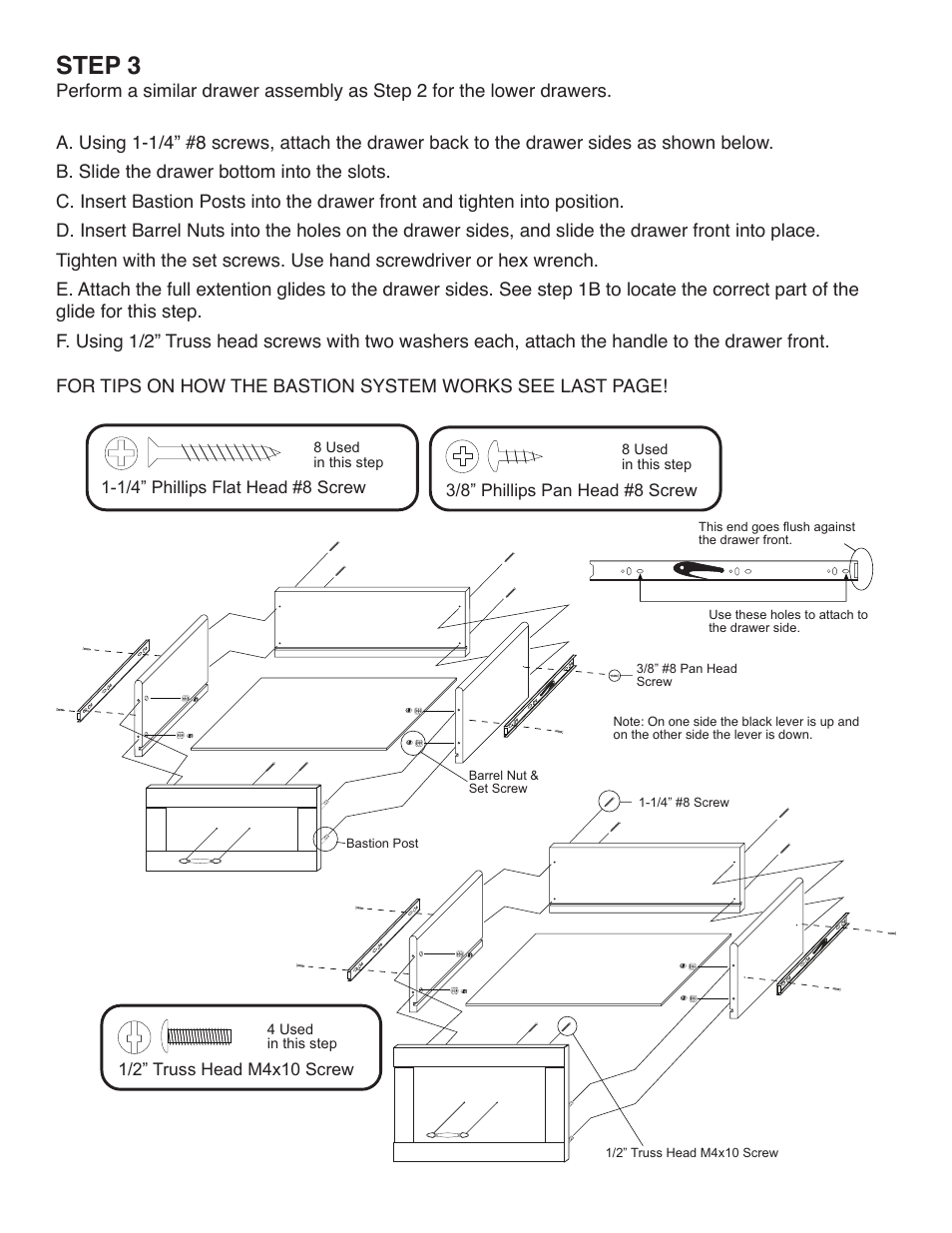 Step 3 | Catskill Craftsmen 1521 User Manual | Page 8 / 16