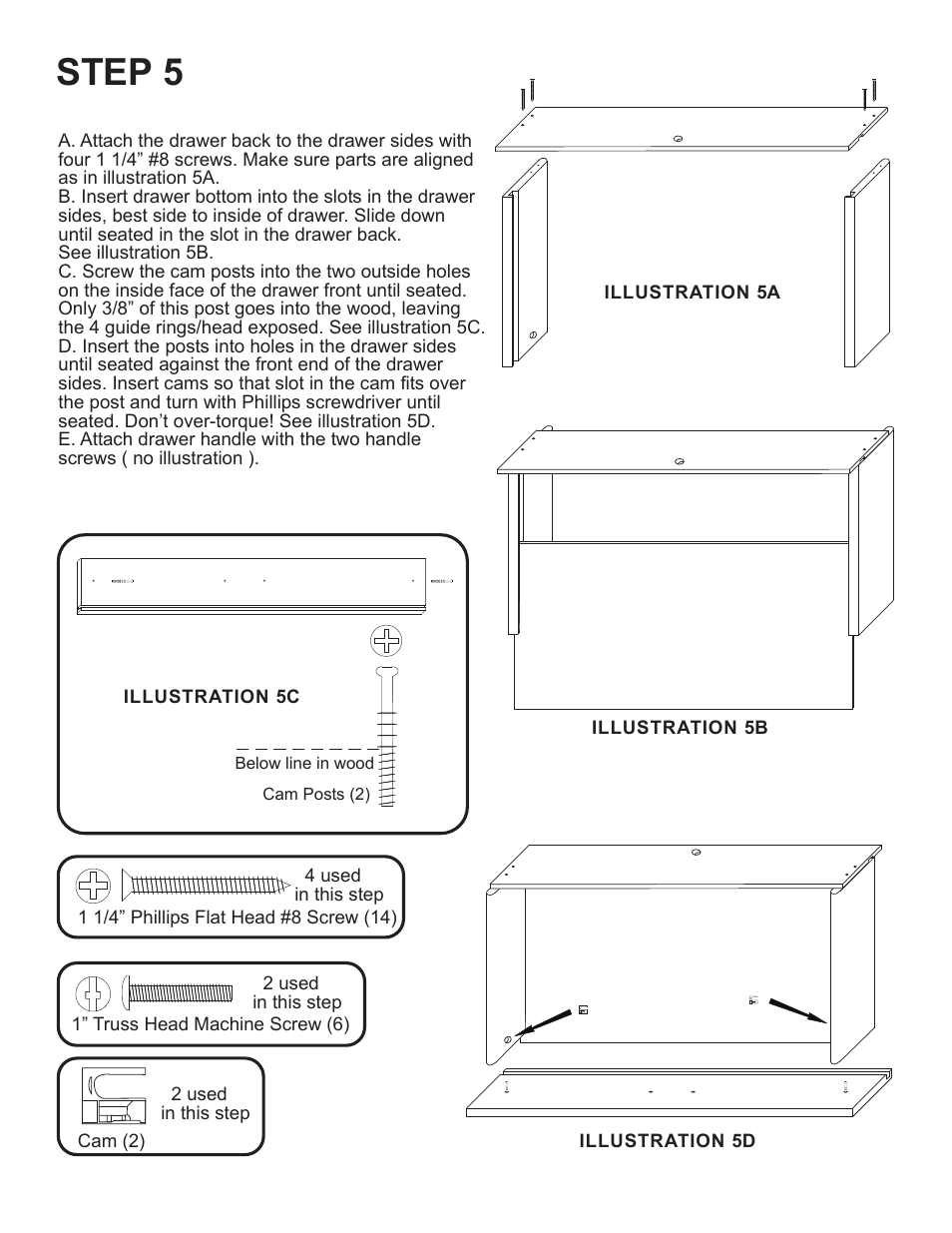 Step 5 | Catskill Craftsmen 1536 User Manual | Page 6 / 12