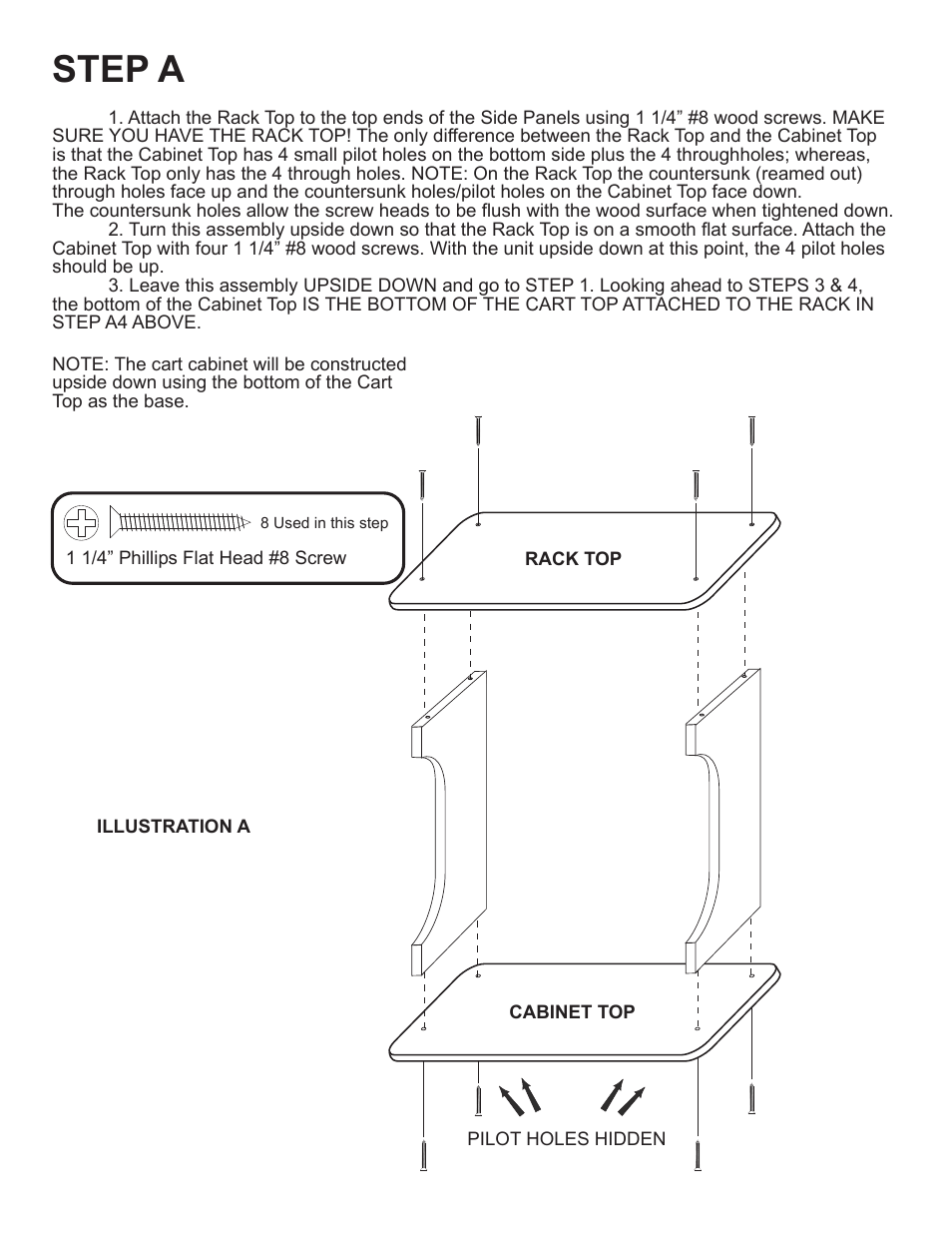 Step a | Catskill Craftsmen 1537 User Manual | Page 4 / 13