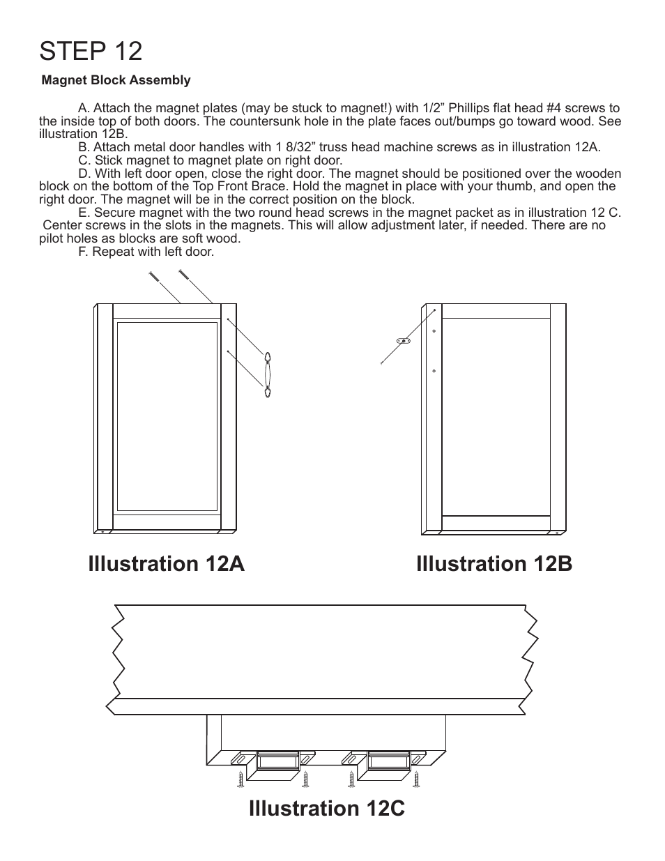 Step 12 | Catskill Craftsmen 1544 User Manual | Page 12 / 14