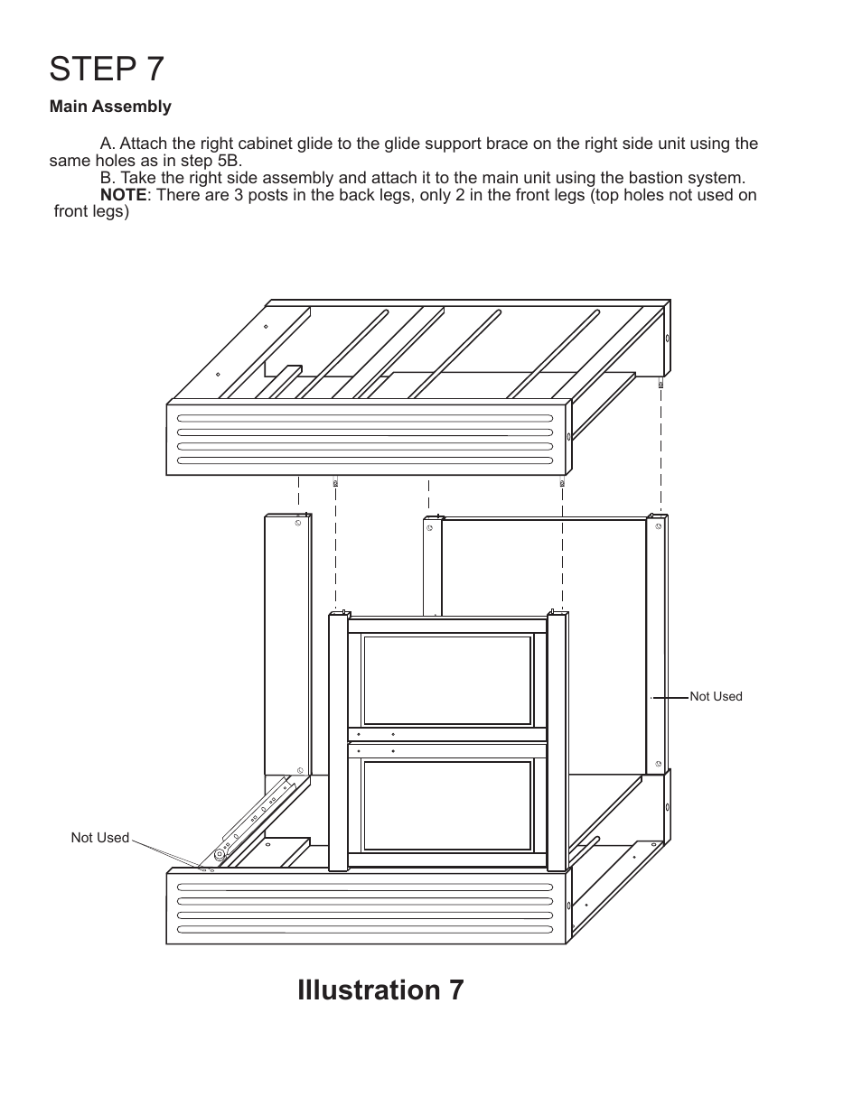 Step 7, Illustration 7 | Catskill Craftsmen 1544 User Manual | Page 8 / 14