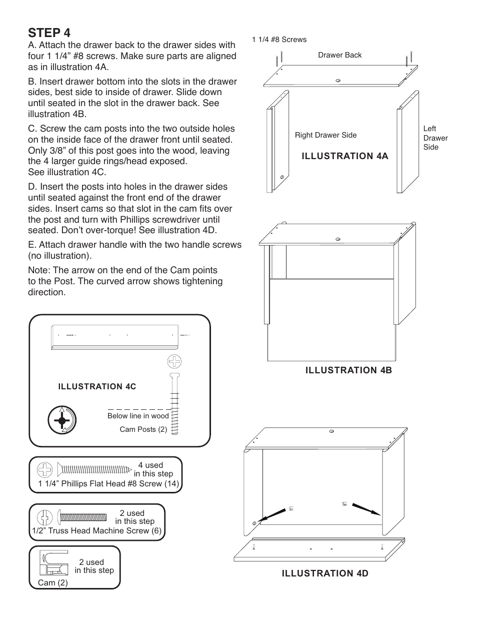 Step 4 | Catskill Craftsmen 1569 User Manual | Page 6 / 12
