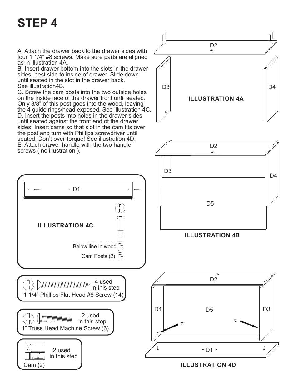 Step 4 | Catskill Craftsmen 1576 User Manual | Page 7 / 14