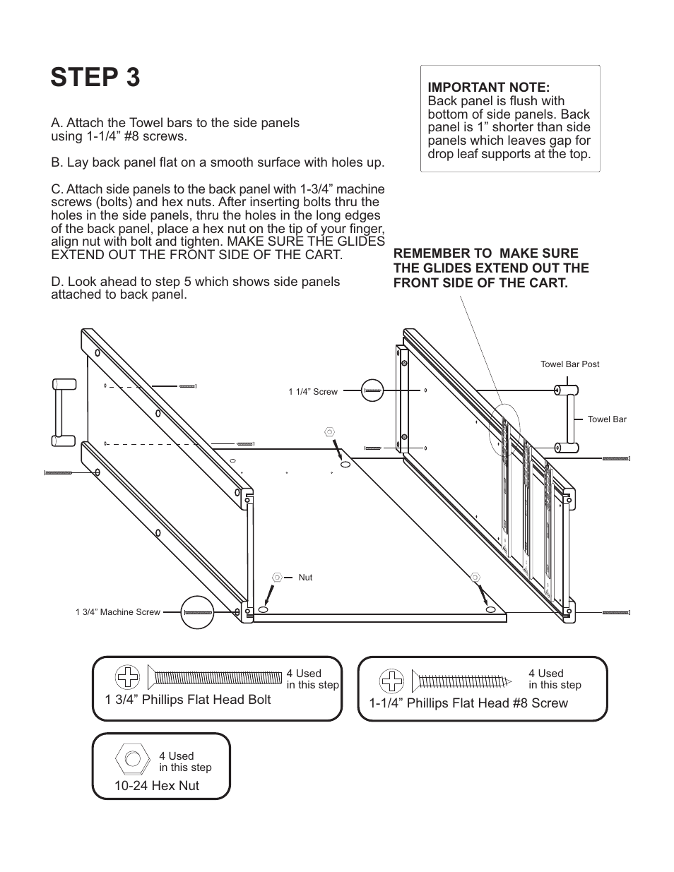 Step 3 | Catskill Craftsmen 1580 User Manual | Page 5 / 14