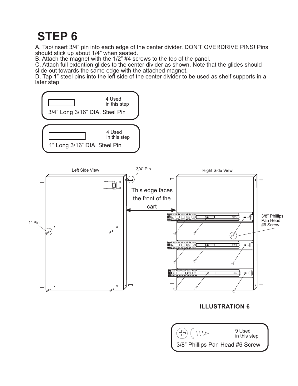 Step 6 | Catskill Craftsmen 1582 User Manual | Page 10 / 17