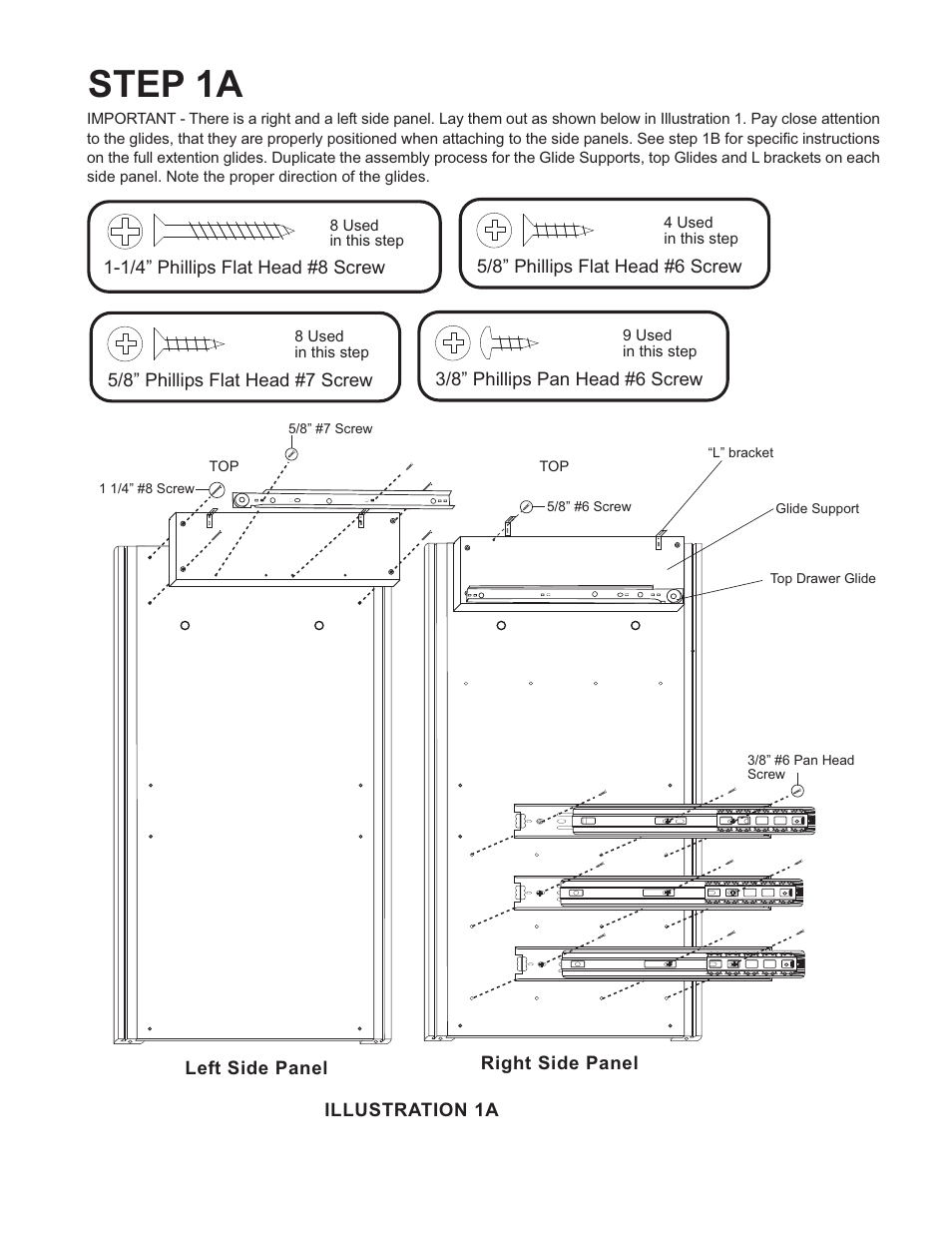 Step 1a | Catskill Craftsmen 1582 User Manual | Page 4 / 17