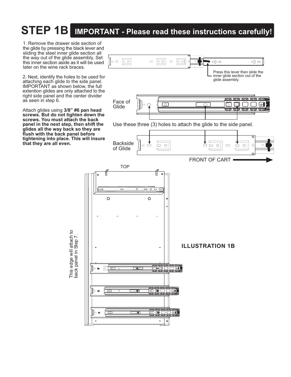Step 1b | Catskill Craftsmen 1582 User Manual | Page 5 / 17