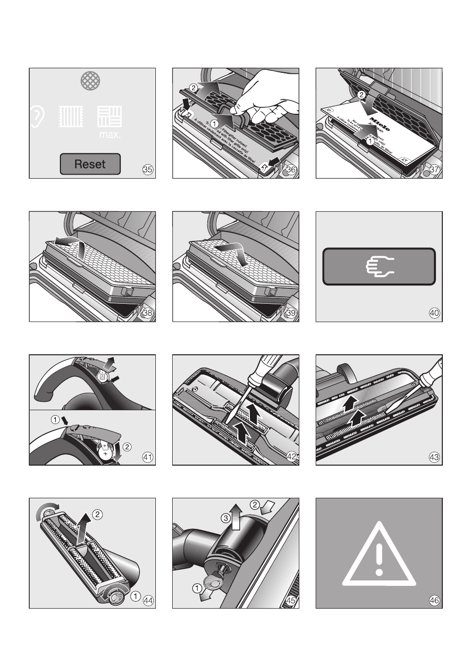 Miele HS15 User Manual | Page 123 / 124