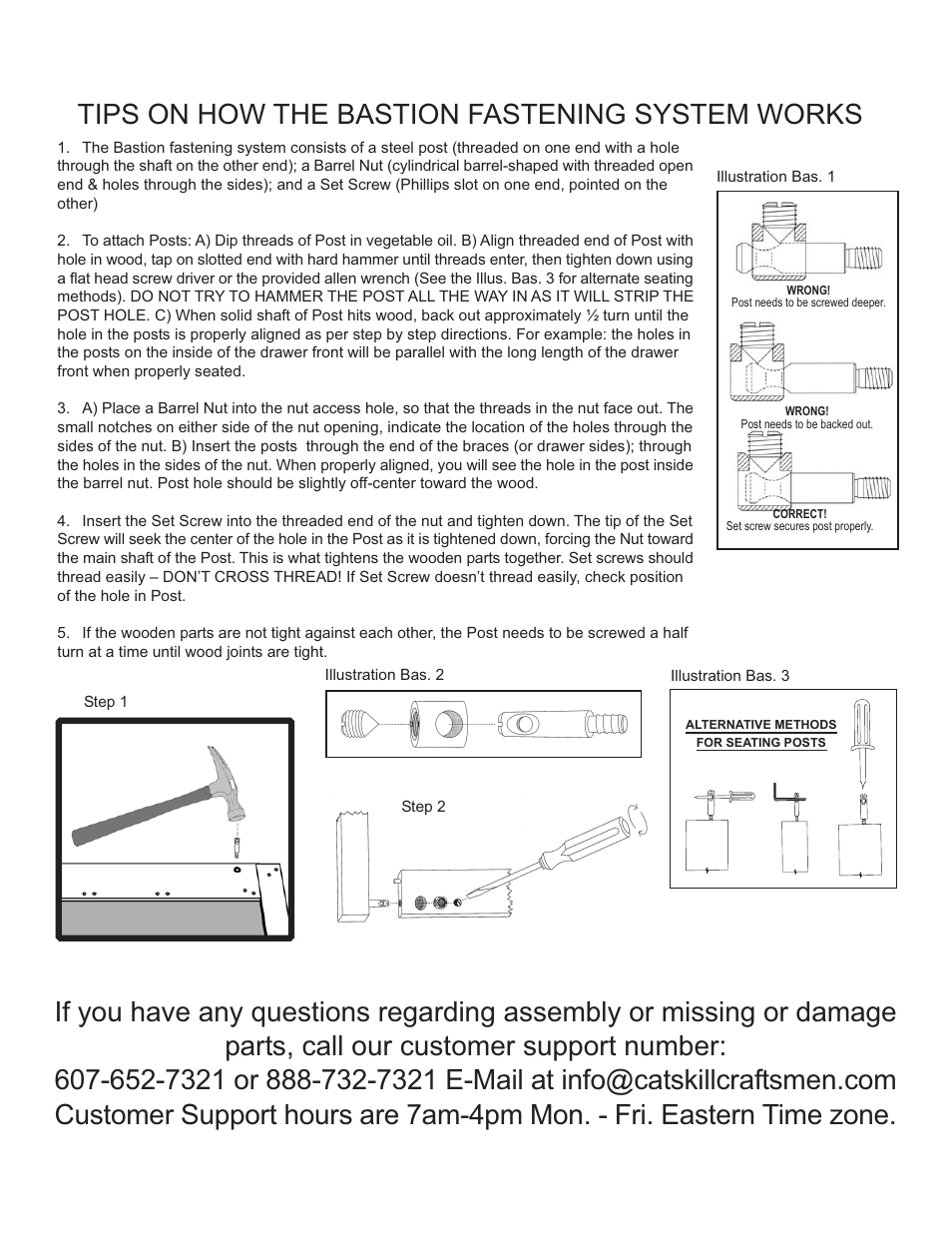Catskill Craftsmen 1843 User Manual | Page 7 / 18