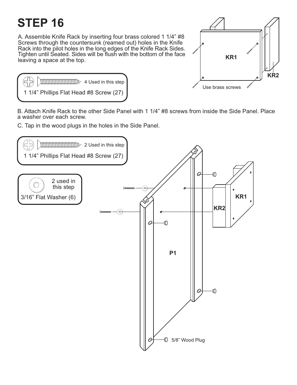 Step 16 | Catskill Craftsmen 1531 User Manual | Page 12 / 13