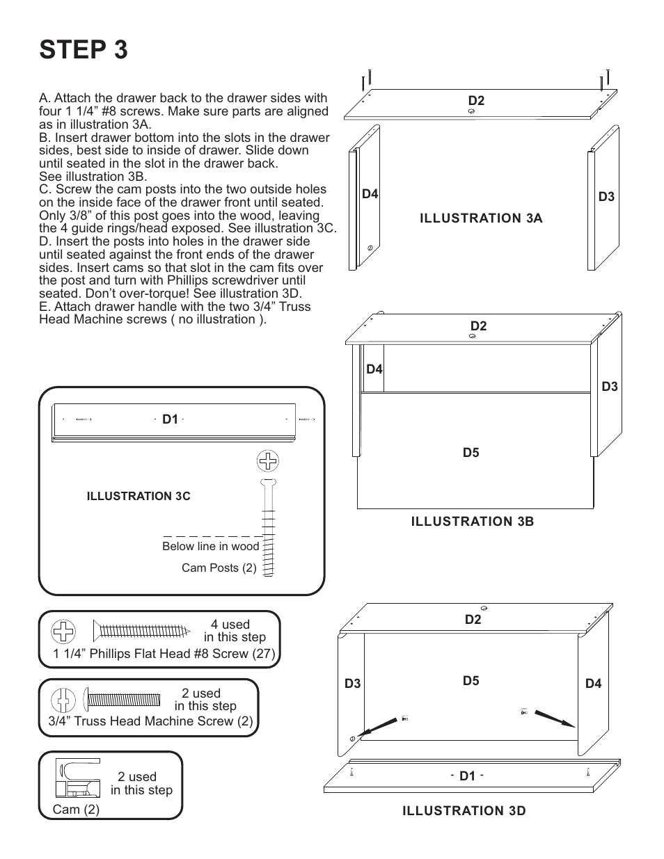 Step 3 | Catskill Craftsmen 1531 User Manual | Page 5 / 13