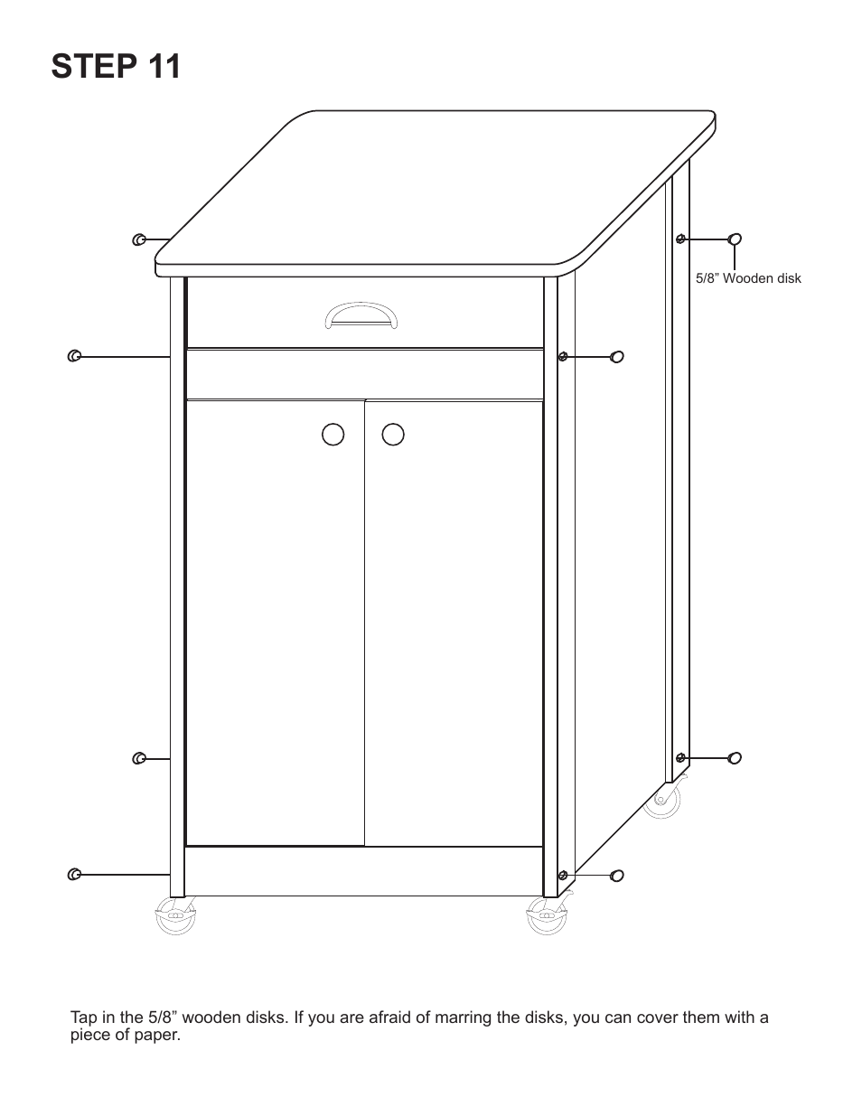 Step 11 | Catskill Craftsmen 1529 User Manual | Page 13 / 14