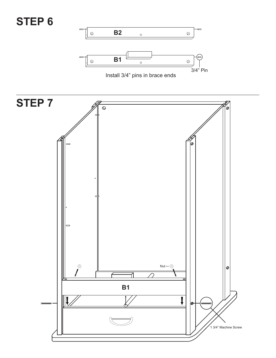 Step 6, Step 7 | Catskill Craftsmen 1529 User Manual | Page 8 / 14
