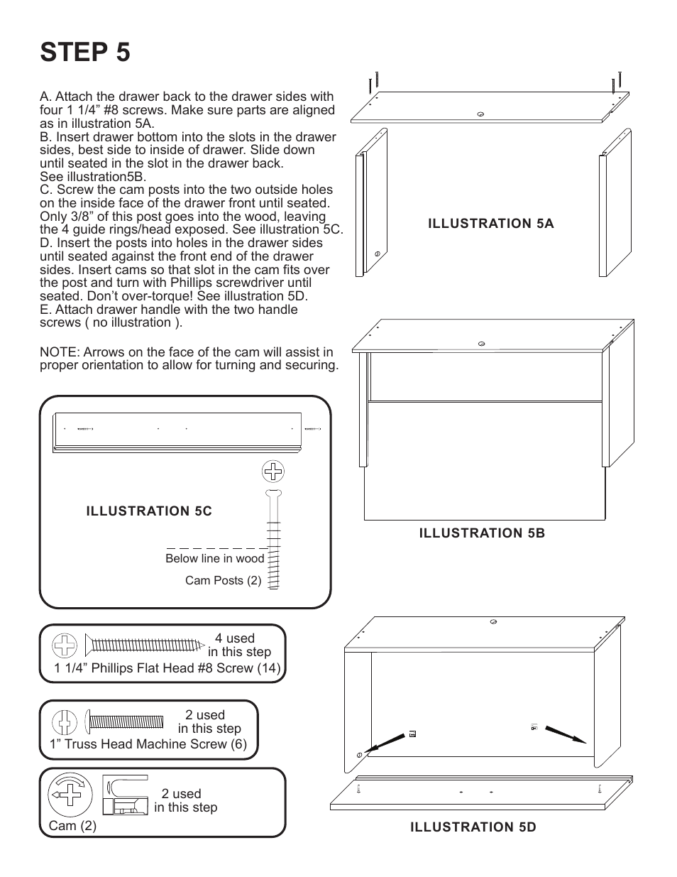 Step 5 | Catskill Craftsmen 1527 User Manual | Page 6 / 12