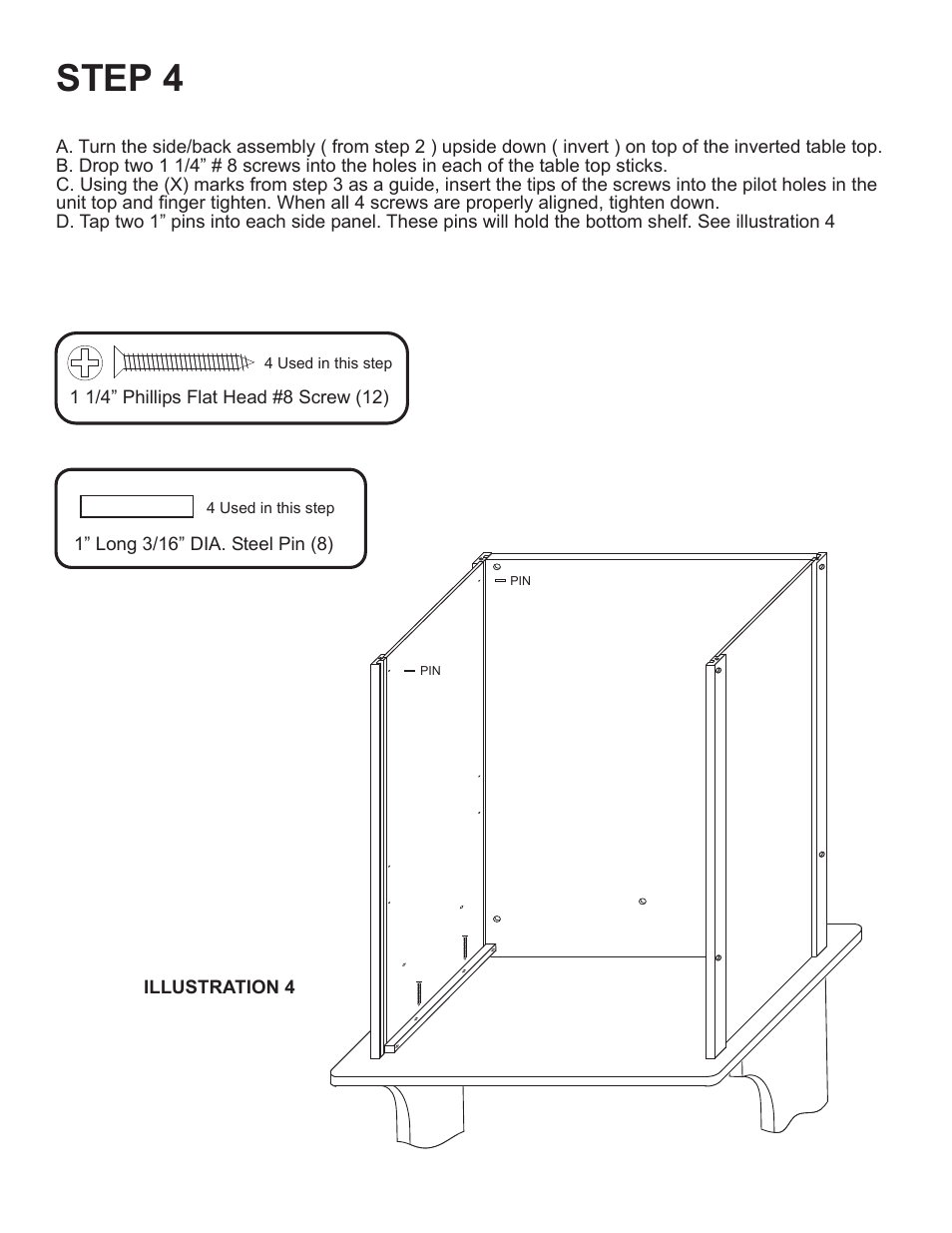 Step 4 | Catskill Craftsmen 1526 User Manual | Page 6 / 13