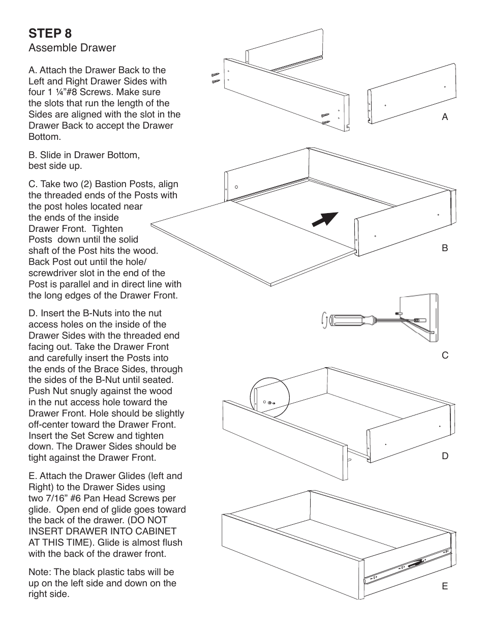 Step 8 | Catskill Craftsmen 1476 User Manual | Page 10 / 13