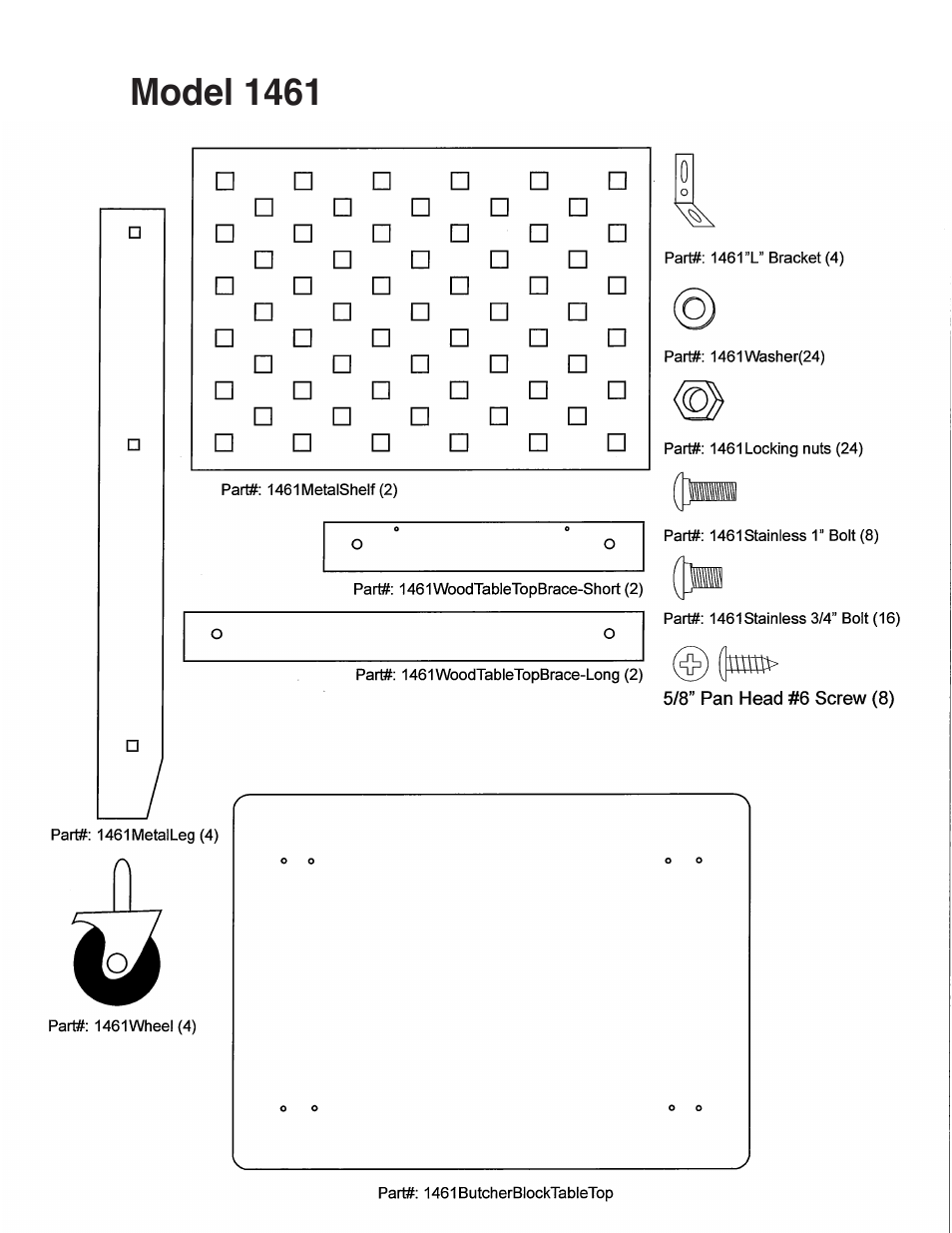 Catskill Craftsmen 1461 User Manual | Page 3 / 8