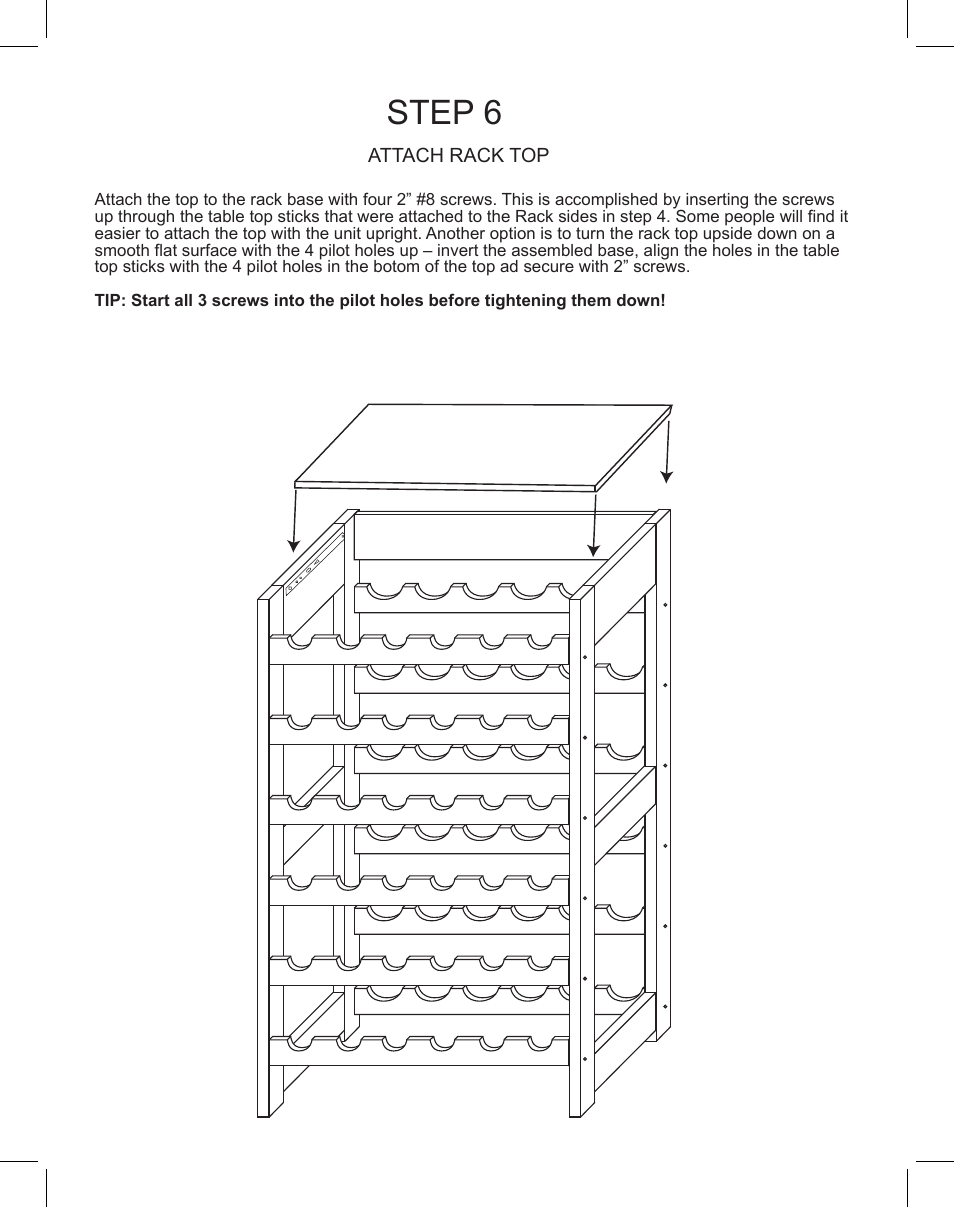 Step 6 | Catskill Craftsmen 7237 User Manual | Page 10 / 12