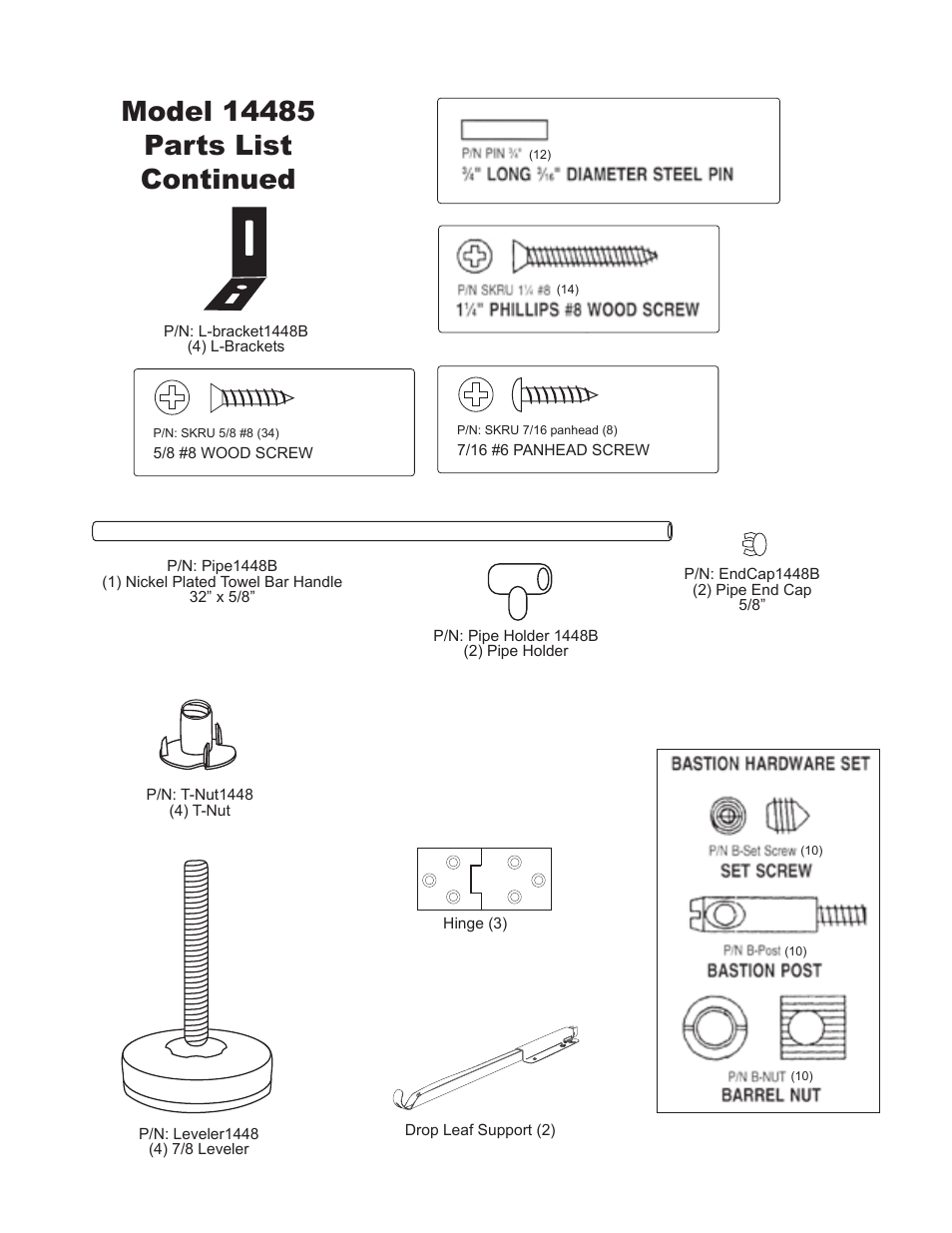 Catskill Craftsmen 14485 User Manual | Page 3 / 14