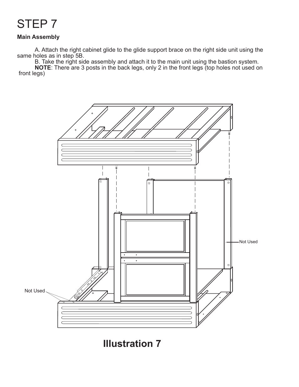 Step 7, Illustration 7 | Catskill Craftsmen 15445 User Manual | Page 8 / 14