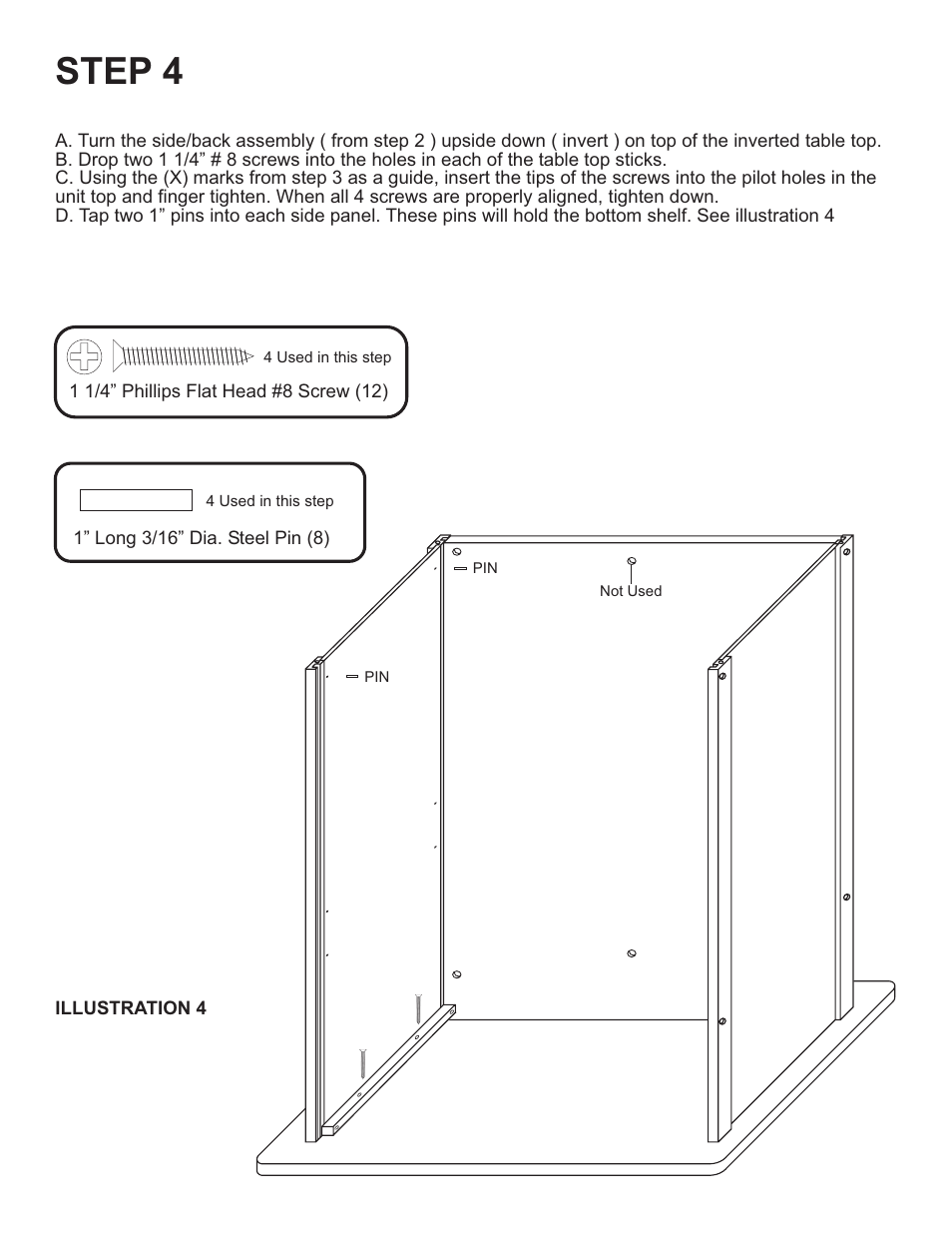Step 4 | Catskill Craftsmen 43017 User Manual | Page 5 / 13