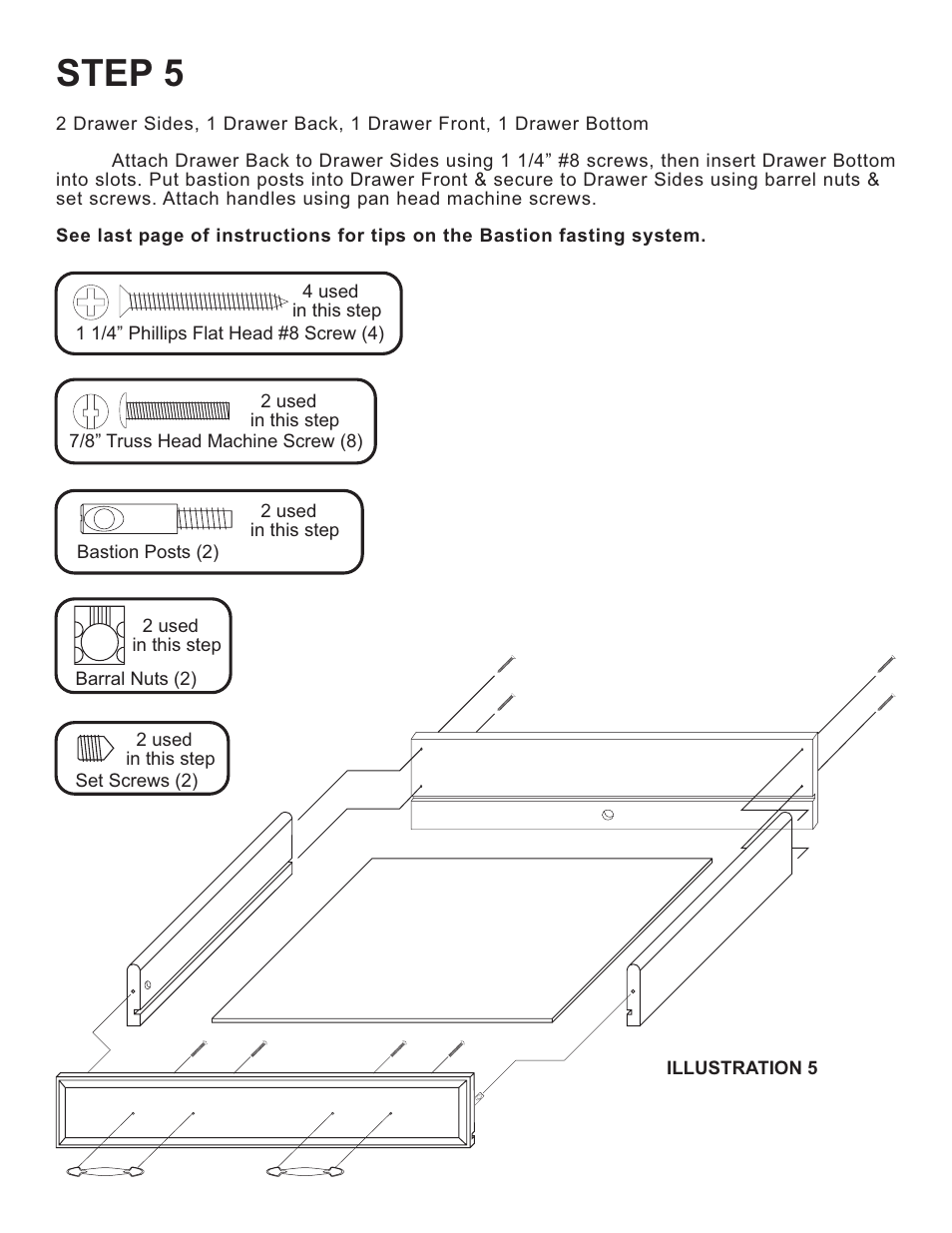 Step 5 | Catskill Craftsmen 43017 User Manual | Page 6 / 13