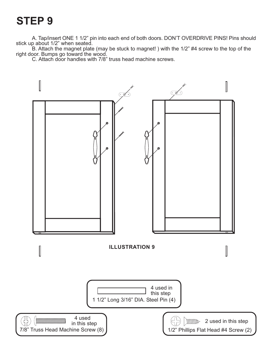Step 9 | Catskill Craftsmen 43017 User Manual | Page 9 / 13