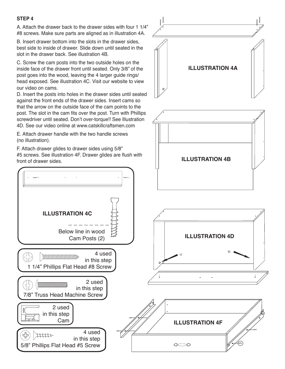 Catskill Craftsmen 51524 User Manual | Page 5 / 12