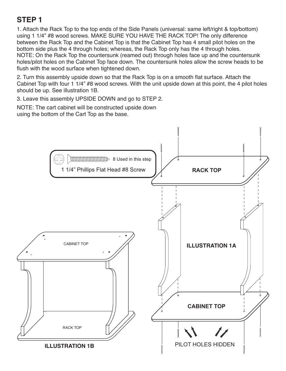 Step 1 | Catskill Craftsmen 51526 User Manual | Page 4 / 13