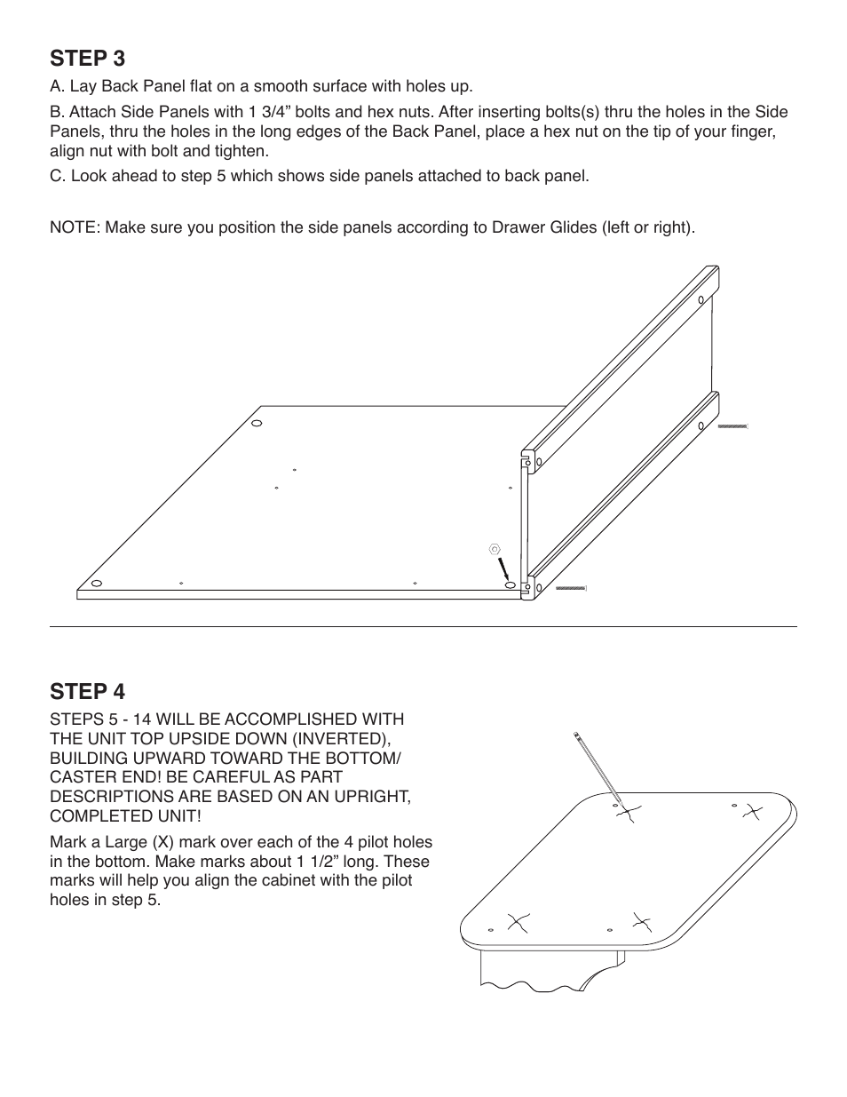 Step 3, Step 4 | Catskill Craftsmen 51526 User Manual | Page 6 / 13
