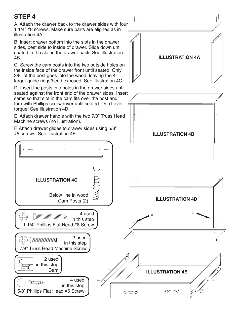 Step 4 | Catskill Craftsmen 51536 User Manual | Page 6 / 11