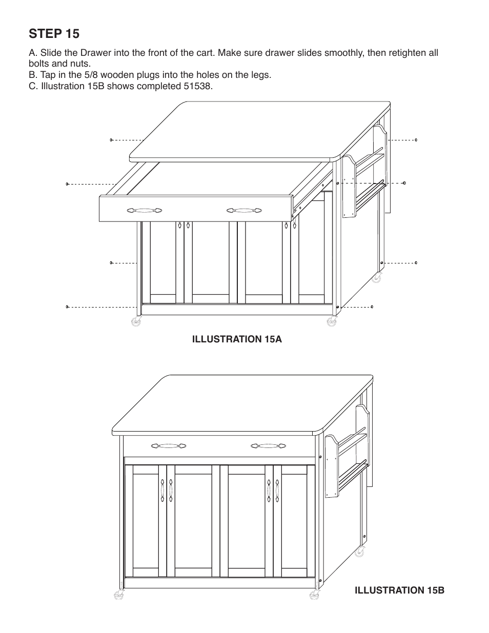 Step 15 | Catskill Craftsmen 51538 User Manual | Page 13 / 14